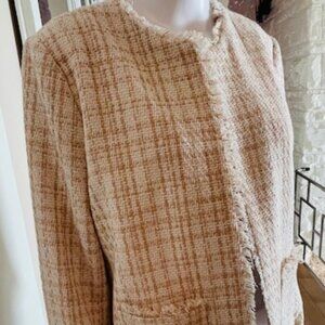 Nanette Lepore Tweed Blazer